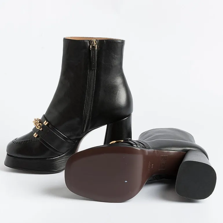 Roberto Festa Ankle Boots* - Ankle Boot - Ivy - Nappa Black