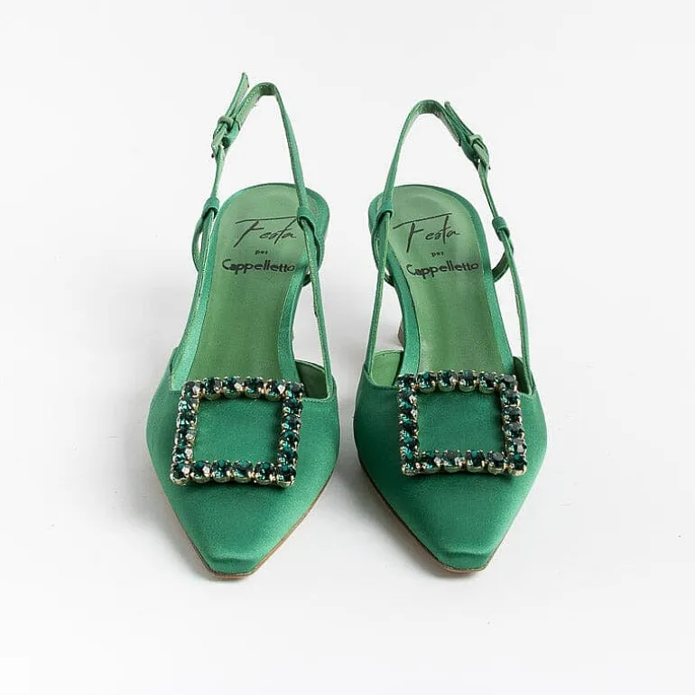 Roberto Festa Slingbacks*Roberto Festival - Sling Back - Stefi - Silk Ivy