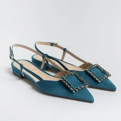 Roberto Festa Slingbacks*Roberto Festival - Sling Back - Lavender Model - Marine Silk