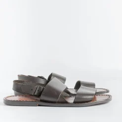 SACHET - Calzature Collezione Uomo Sandals*Sachet - Flat Sandal 500 X - Dark Brown
