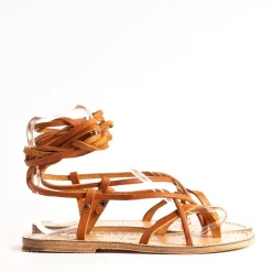 SACHET - Calzature Flip-Flops Sandals*Sachet - Freetime Flip Flop Sandals - 517 - Antique Leather