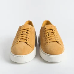 Santoni - Collezione Donna Sneakers*Santoni Cleanicon - 60994 - Sneakers - Ocher Yellow