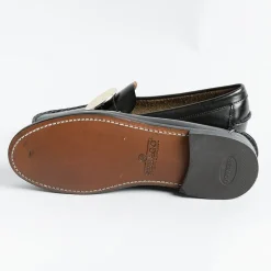 Sebago Loafers* - Moccasin Dan - 72112 - Charms - Black Smile
