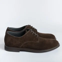 SEBOY's Derby And Oxford Shoes* - Derby - 3325 - Dark Brown Suede