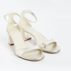SERGIO LEVANTESI Sandals With Heel* - Sandals With Heels - Easy - Platinum Laminate