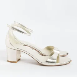 SERGIO LEVANTESI Sandals With Heel* - Sandals With Heels - Easy - Platinum Laminate