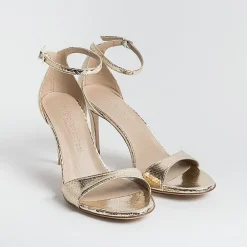 SERGIO LEVANTESI Ceremony - Shoes And Clutches* - Sandals With Heels - Have - Aspis Platinum