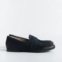 Strategia Loafers*Strategy - M03 Moccasin - Ocean Velor