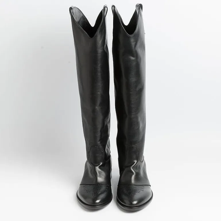 Strategia Texans*Strategy - Texan Boot A5679 - Black Talc