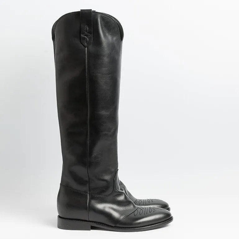 Strategia Texans*Strategy - Texan Boot A5679 - Black Talc