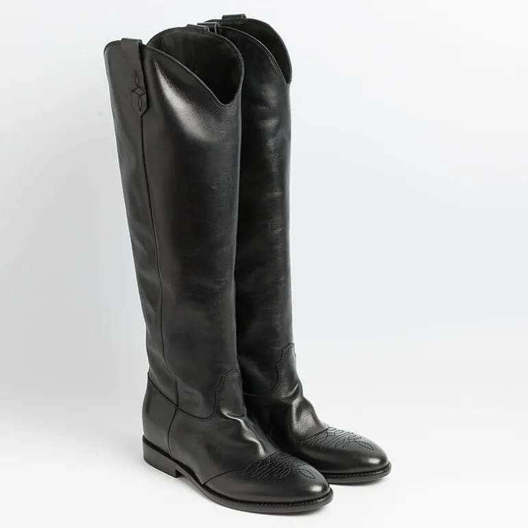 Strategia Texans*Strategy - Texan Boot A5679 - Black Talc