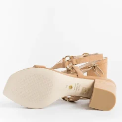 Stuart Weitzman Sandals With Heel* - Heeled Sandals - Lalita Beige