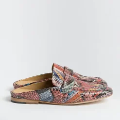 STURLINI Sabots And Sleepers* - Sabot Ar-26004 - Multicolored Python Print