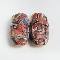 STURLINI Sabots And Sleepers* - Sabot Ar-26004 - Multicolored Python Print