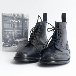 Tricker's Combat Boots* - Combat Boot - Black Stow - Dainite