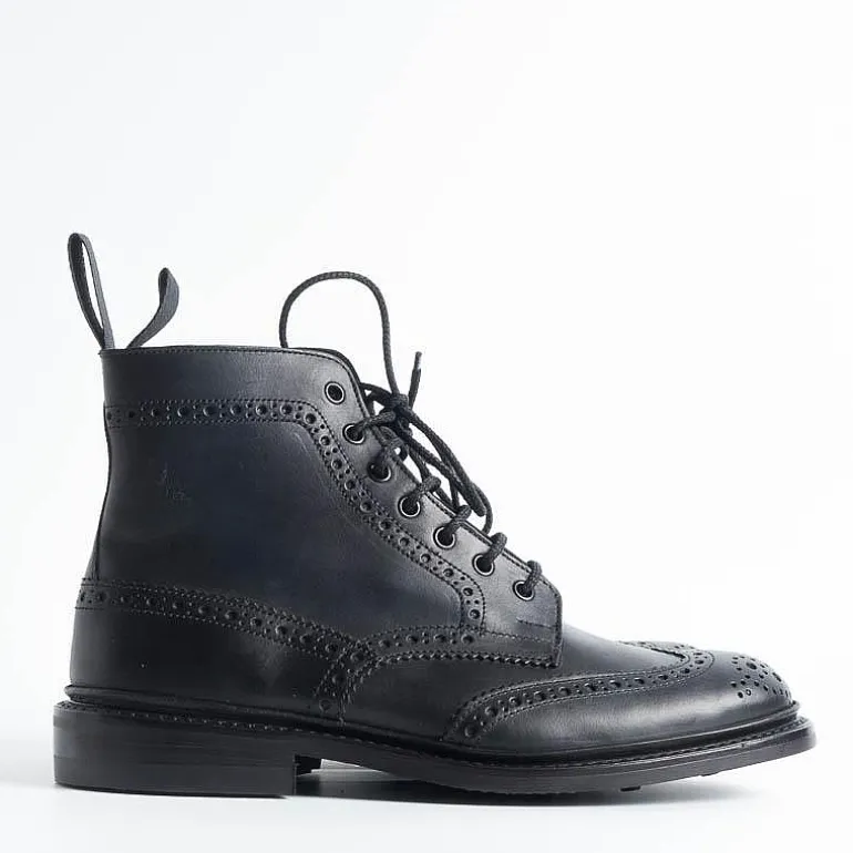 Tricker's Combat Boots* - Combat Boot - Black Stow - Dainite