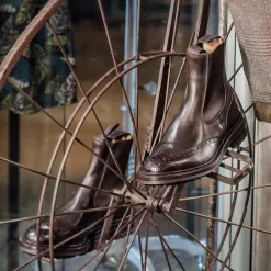 Tricker's Poles* - Leather Beatles - Henry - Espresso