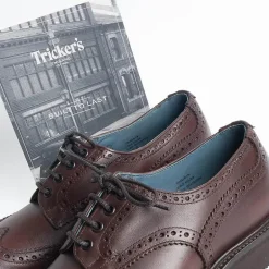 Tricker's Derby And Oxford Shoes* - Leather Derby - Bourton Naster - Dark Brown