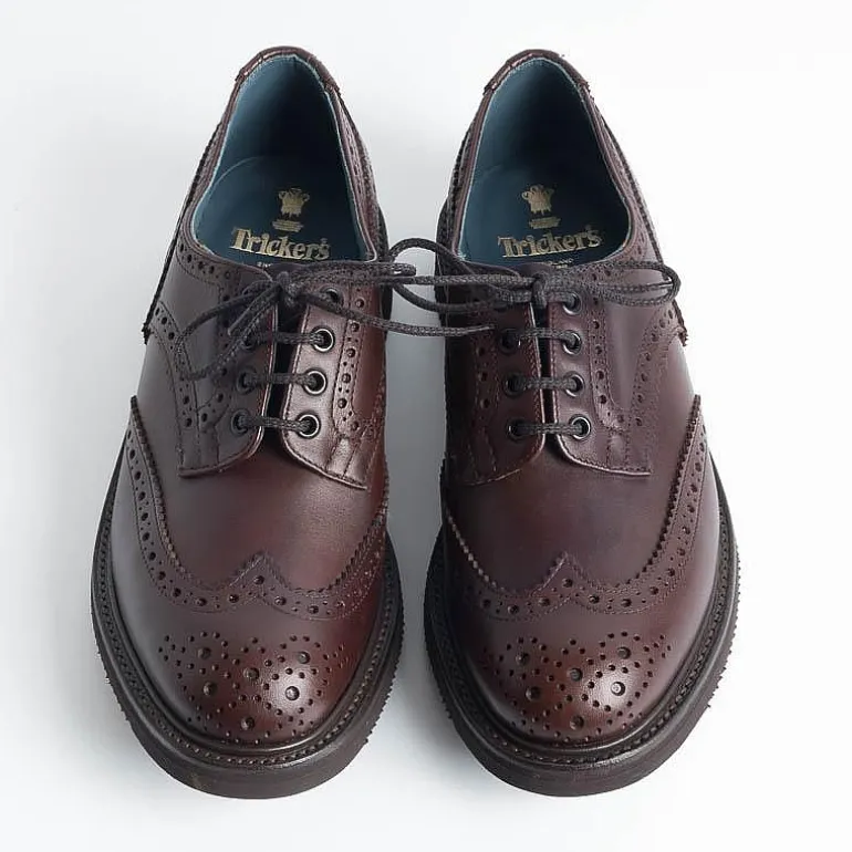Tricker's Derby And Oxford Shoes* - Leather Derby - Bourton Naster - Dark Brown