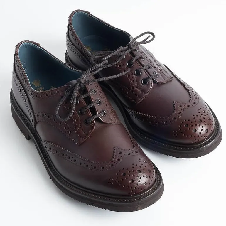 Tricker's Derby And Oxford Shoes* - Leather Derby - Bourton Naster - Dark Brown