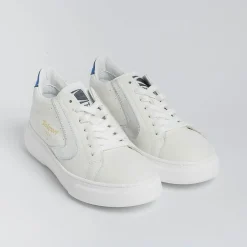 VALSPORT 1920 Sneakers*Valsport - Tournament Up Sneakers - Vt2215W - White Silver Laminate