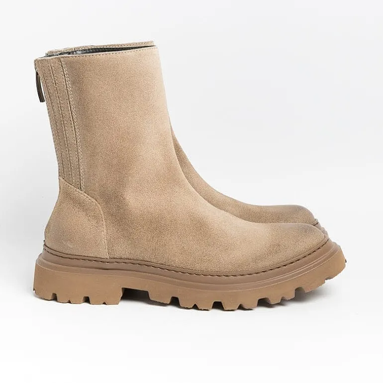 POESIE VENEZIANE Ankle Boots*Venetian Poems - Ankle Boot - Jsg26 - Tortora Split