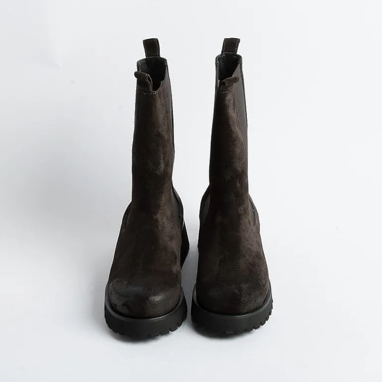 POESIE VENEZIANE Ankle Boots*Venetian Poems - Beatles Ankle Boot - Jmc70 - Coffee