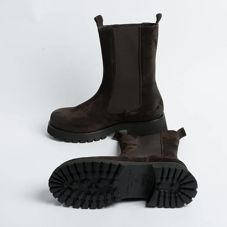 POESIE VENEZIANE Ankle Boots*Venetian Poems - Beatles Ankle Boot - Jmc70 - Coffee