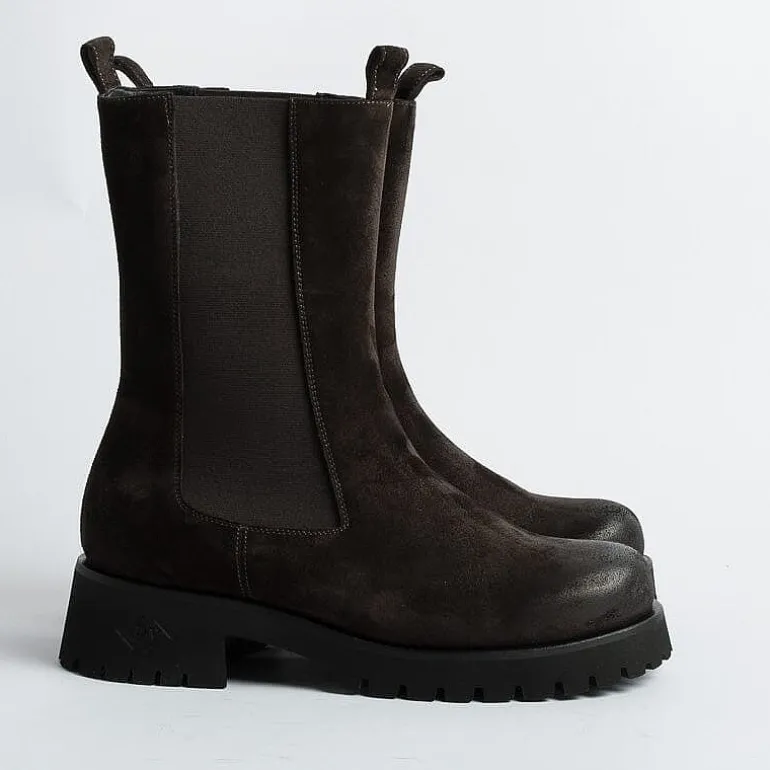 POESIE VENEZIANE Ankle Boots*Venetian Poems - Beatles Ankle Boot - Jmc70 - Coffee
