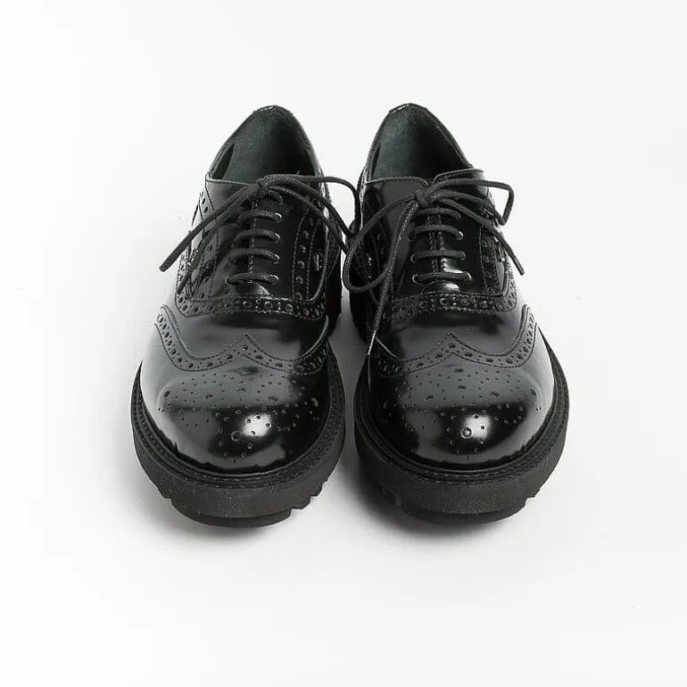 POESIE VENEZIANE Derby And Oxford Shoes*Venetian Poems - Laced - Fsl25 - Black Abrasive