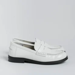 POESIE VENEZIANE Loafers*Venetian Poems - Moccasin - Jpg30New - White Abrasivato