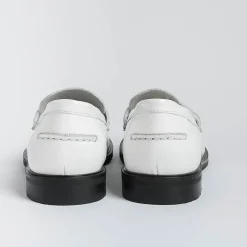 POESIE VENEZIANE Loafers*Venetian Poems - Moccasin - Jpg30New - White Abrasivato