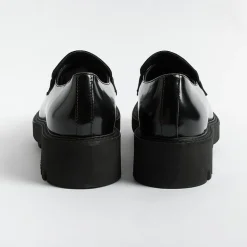 POESIE VENEZIANE Loafers*Venetian Poetry - Moccasin -Fsl23 - Black Abrasivato