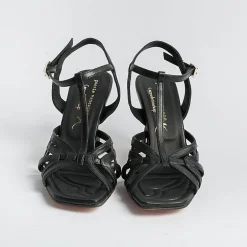 POESIE VENEZIANE Sandals With Heel*Venetian Poetry - Sandals With Heel -B80 - Black