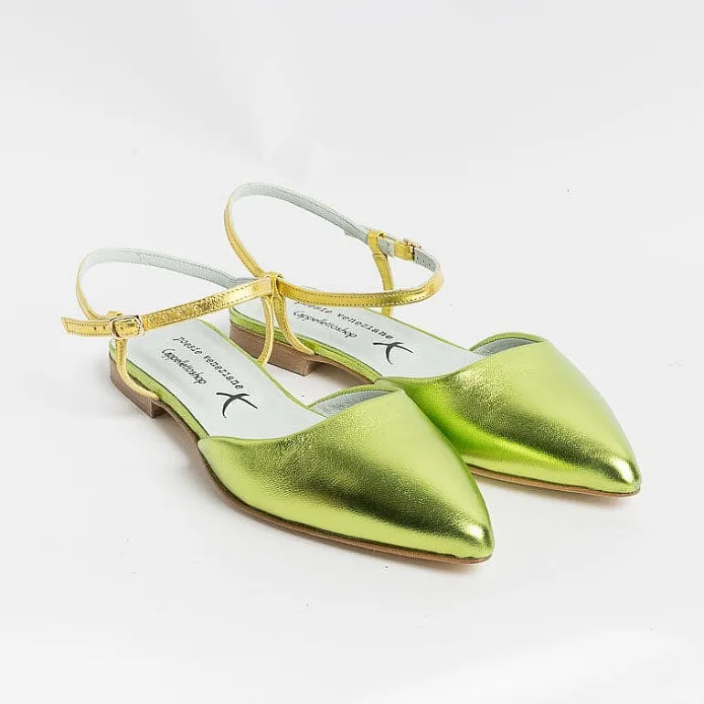 POESIE VENEZIANE Slingbacks*Venetian Poetry - Sling Back - Df34 - Lime Laminate