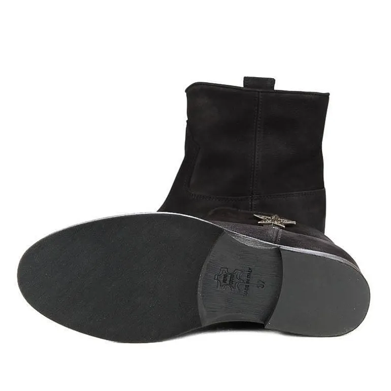 Via Roma 15 Ankle Boots* - Ankle Boot 3327 - Star Edition - Black Desire