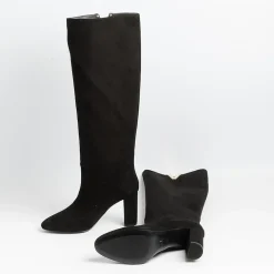 Via Roma 15 Boots* - Boots 3865 - Black Suede
