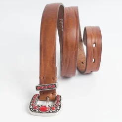 PUNTO VITA Belts*Waist Point - Belt Pv1516 - Dark Leather