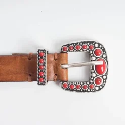 PUNTO VITA Belts*Waist Point - Belt Pv1516 - Dark Leather