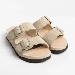 WUD Low Sandals* - Flat Sandals - Root - Antelope