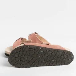 WUD Low Sandals* - Flat Sandals - Root - Cameo Pink