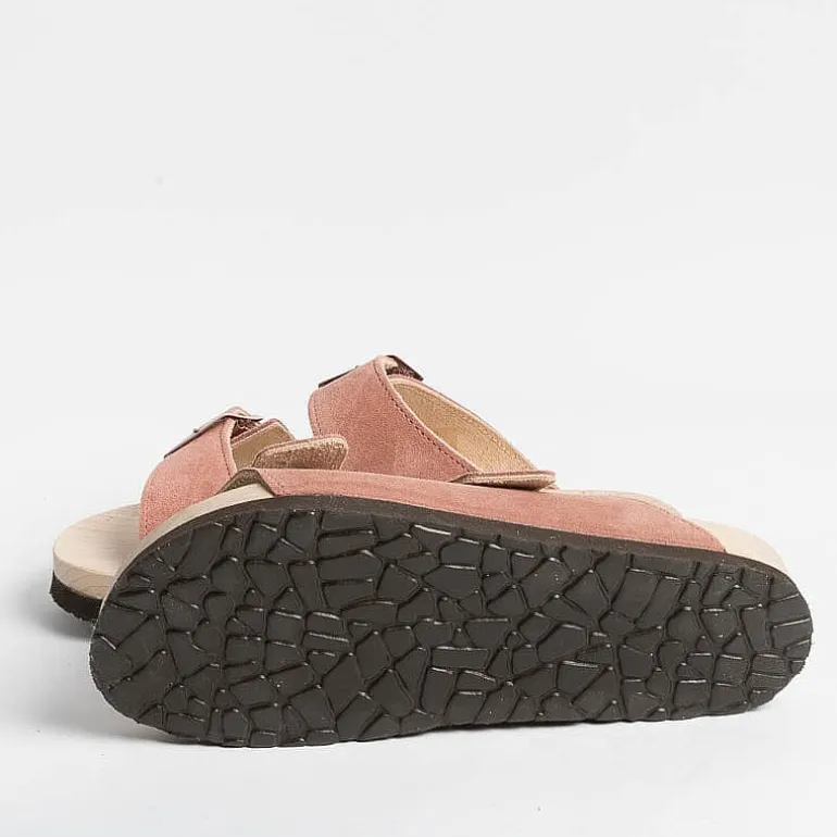 WUD Low Sandals* - Flat Sandals - Root - Cameo Pink