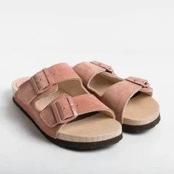 WUD Low Sandals* - Flat Sandals - Root - Cameo Pink