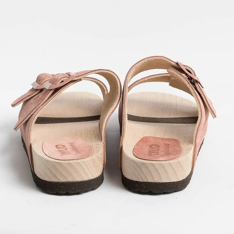 WUD Low Sandals* - Flat Sandals - Root - Cameo Pink