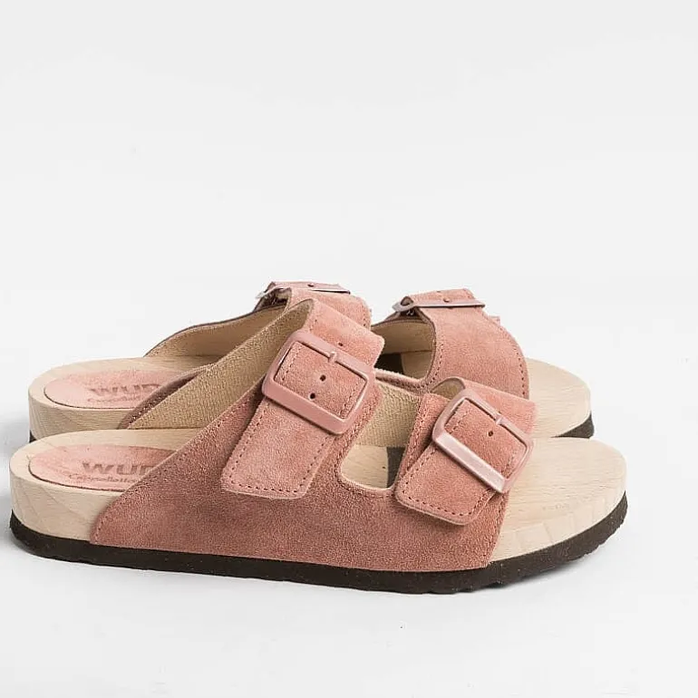 WUD Low Sandals* - Flat Sandals - Root - Cameo Pink