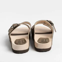 WUD Low Sandals* - Flat Sandals - Root - Ebony