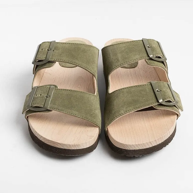 WUD Low Sandals* - Low Sandals - Root - Wood
