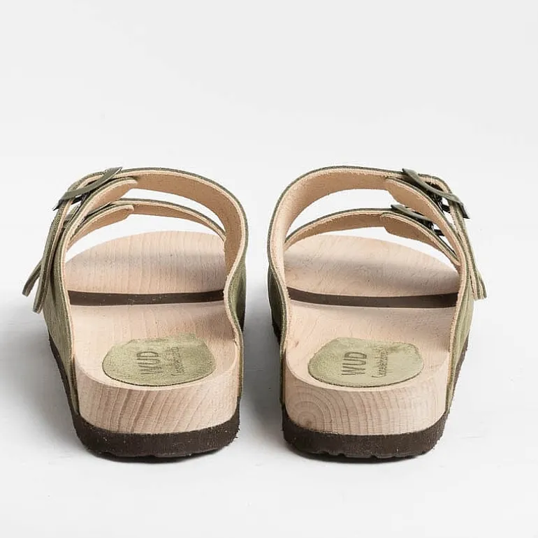WUD Low Sandals* - Low Sandals - Root - Wood