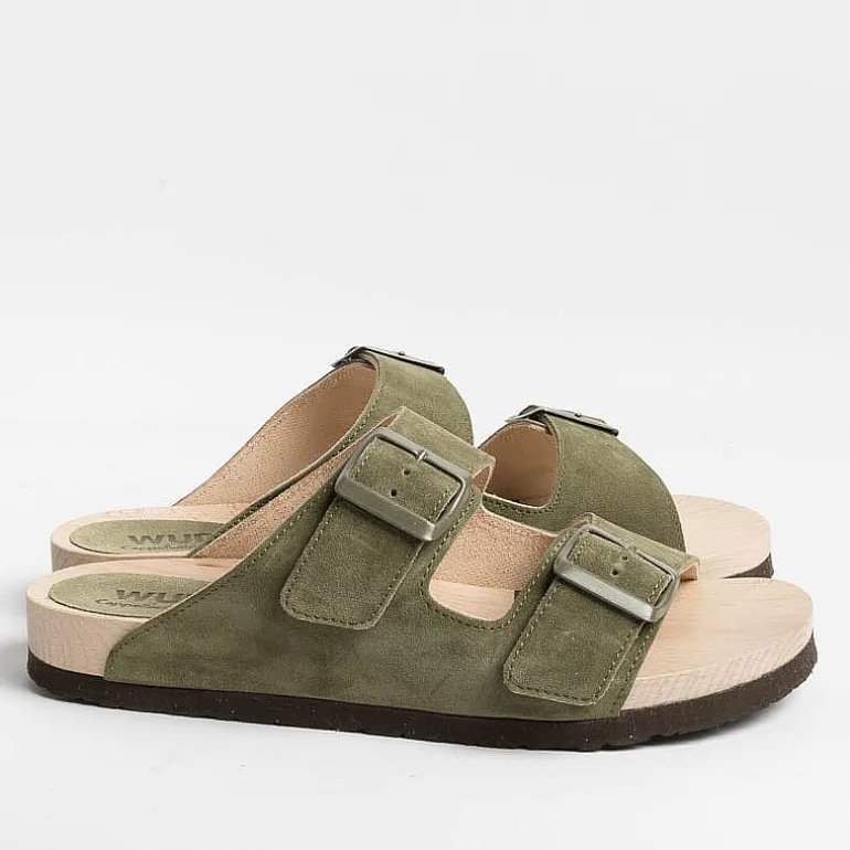 WUD Low Sandals* - Low Sandals - Root - Wood